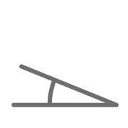 Ángulo de 10 grados