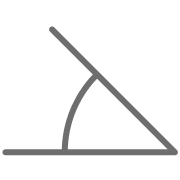 Ángulo de 45 grados